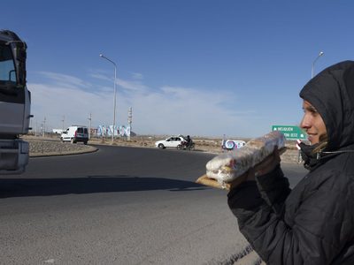 Conocé el "sándwich misil" que se vende en una de las rotondas de Autovía Norte