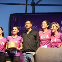 Más de 3 mil corredoras participaron en la maratón por el Día Internacional de la Mujer