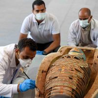 Egipto presentó lo que sería su mayor descubrimiento arqueológico del año: fotos y videos