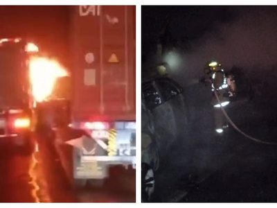 Cuatro personas mueren calcinadas en carambola en la autopista Guadalajara-Colima