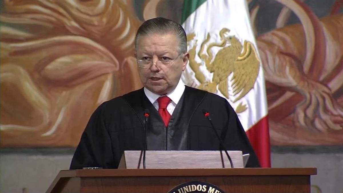 Arturo Zaldívar, ministro presidente de la Suprema Corte de Justicia de la Nación