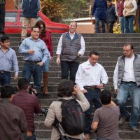 Meade y Arriola hacen campaña en la CDMX sin prensa; van a la Magdalena Contreras