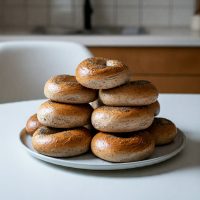 Bagels integrales: tentadores y esponjosos, dale un toque diferente a tus desayunos con esta recetaza