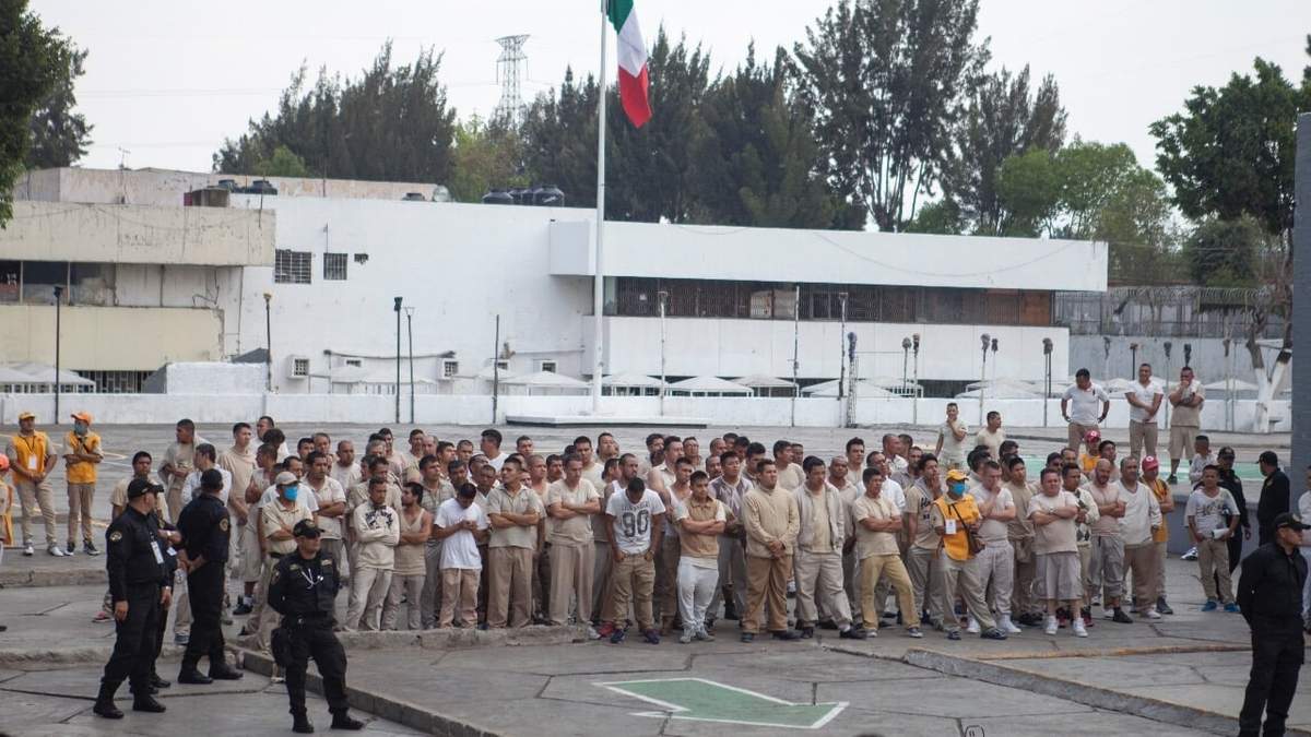 Internos del Reclusorio Oriente