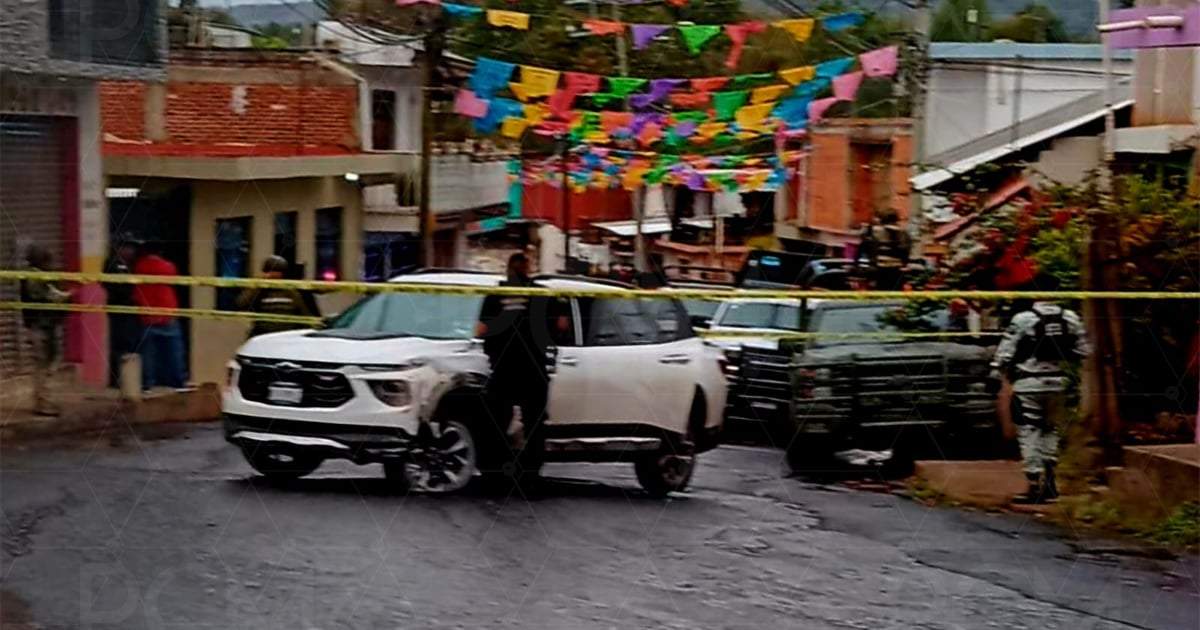Zona donde murió el alumno Luis Alberto
