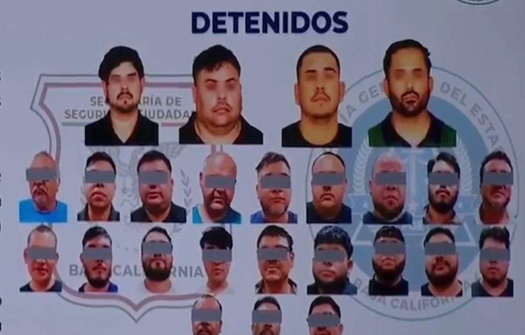 Los detenidos