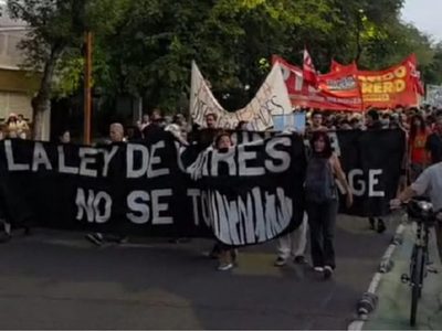 Lo que dejó la protesta contra la Ley de Glaciares en Mendoza