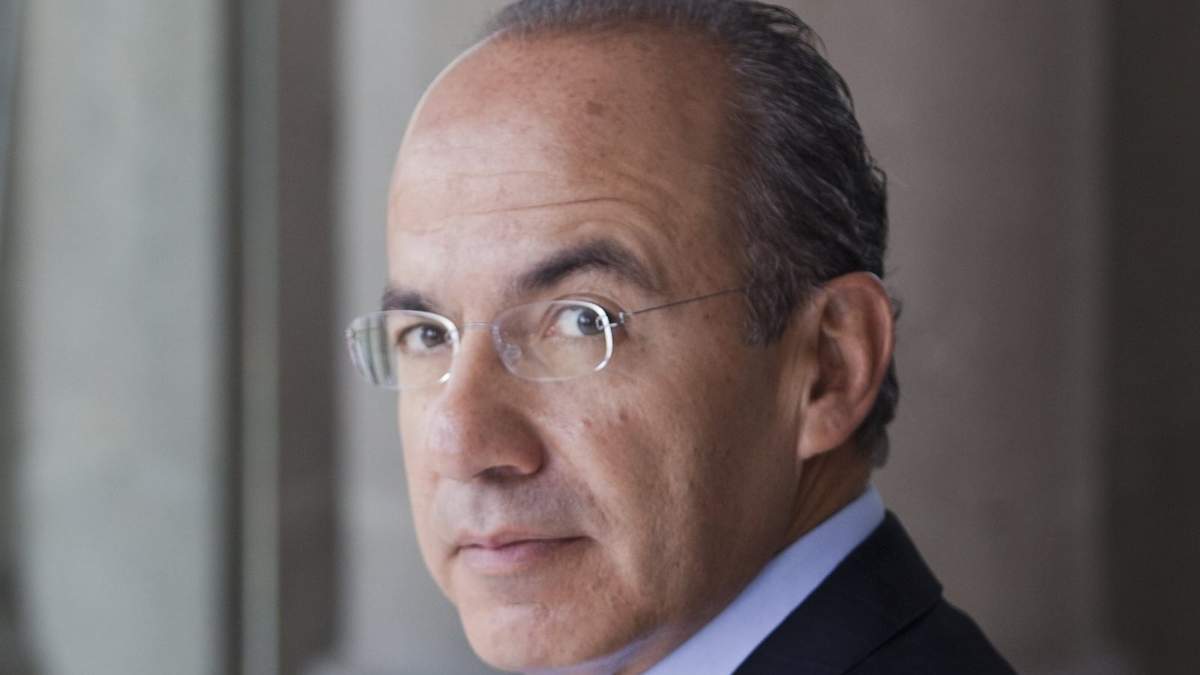 El expresidente Felipe Calderón