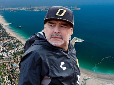 De residencia de Diego Maradona a vivienda de alquiler: cómo es la mansión donde vivió en Dubai