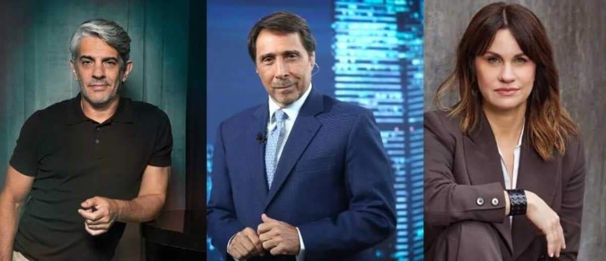 Pablo Echarri, Eduardo Feinmann y Nancy Dupláa. Fuente: (Instagram)