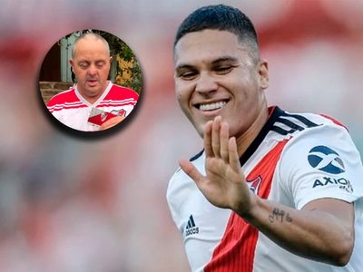 Un ejemplo que emociona: el enorme gesto que tuvo Juanfer Quintero con un hincha de River