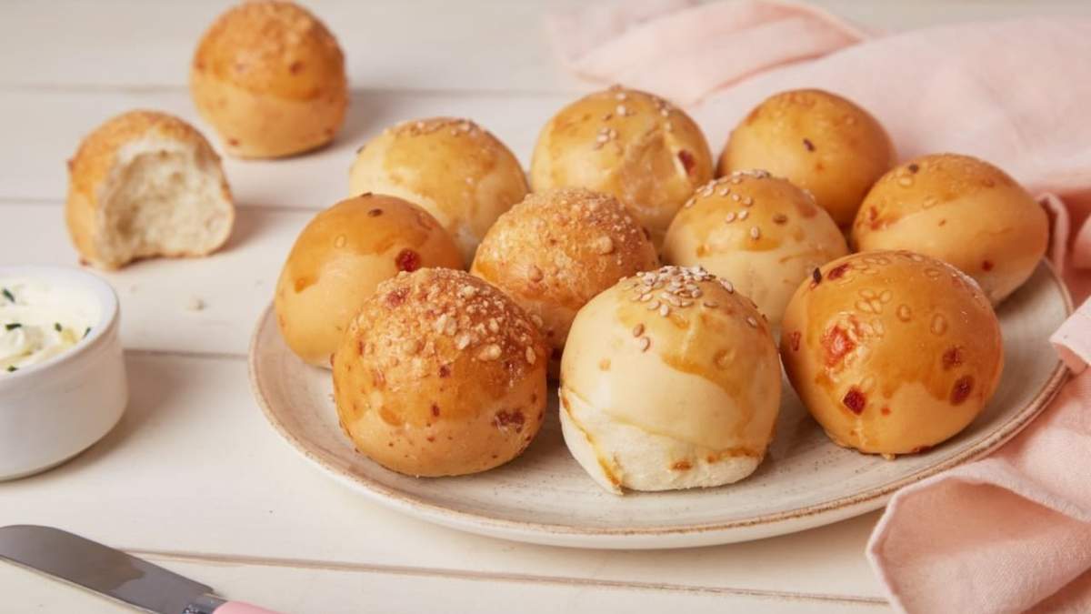 Pancitos de queso y crema. Fuente: (Instagram).