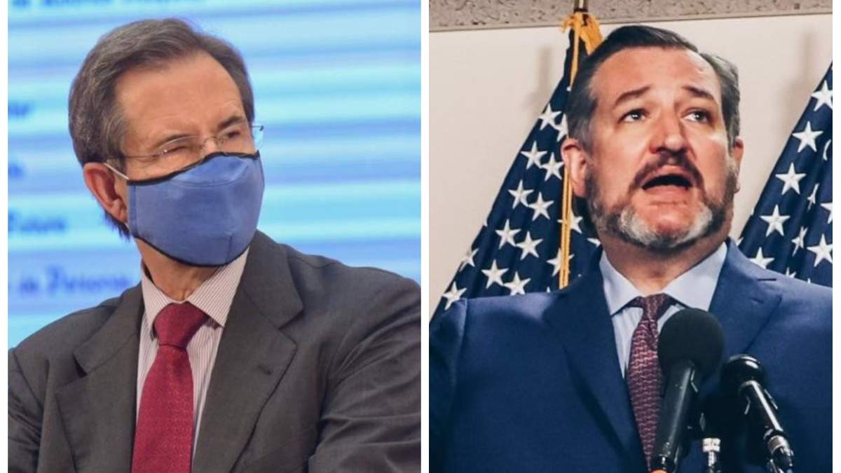 Esteban Moctezuma y Ted Cruz