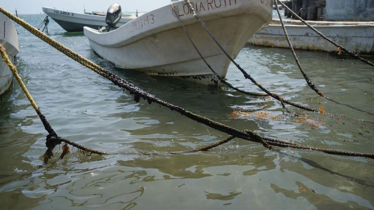Contaminación en playas de Veracruz