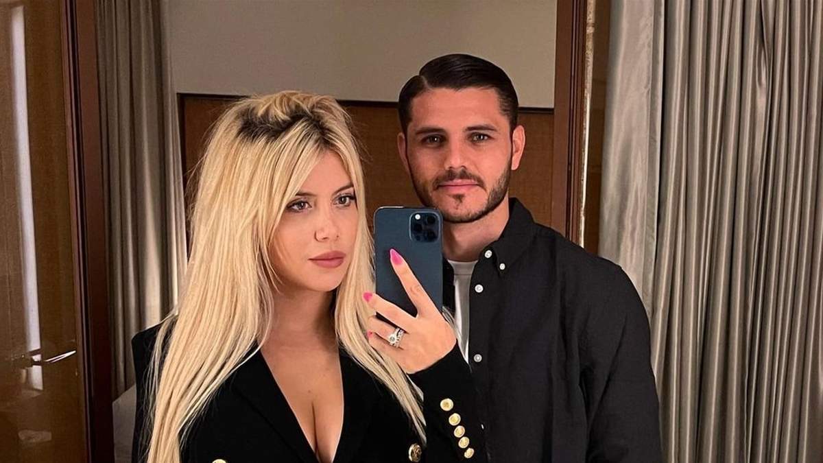 Wanda Nara y Mauro Icardi. Fuente: (Instagram)