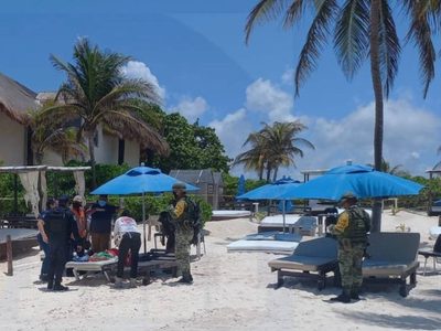 Asesinan a dos personas en playas de Tulum