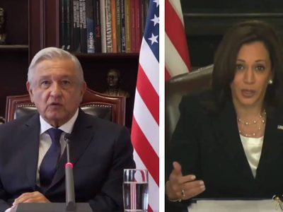 AMLO conversará hoy con Kamala Harris sobre la reapertura de la frontera y migración