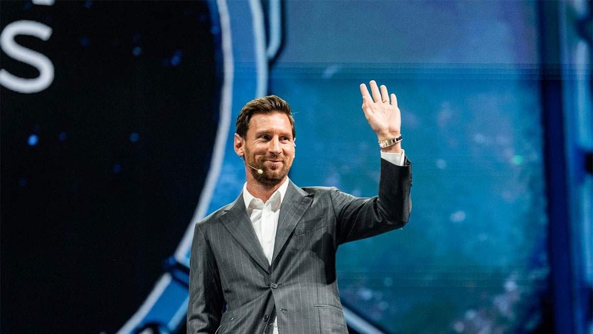 Leo Messi en su rol empresarial.