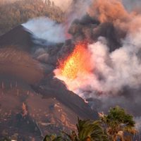 La lava del volcán de La Palma ya ganó más de 17 hectáreas al mar: increíbles imágenes