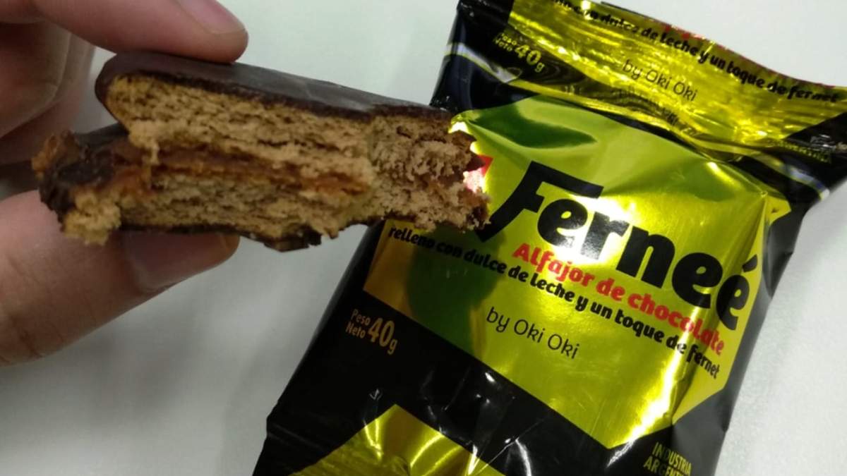 Alfajor con sello cordobés. Fuente: (Instagram)