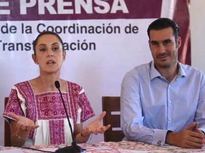 Yeidckol Polevnsky llegó tarde al registro de aspirantes: Sheinbaum