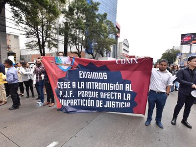 Trabajadores del Poder Judicial provocaron caos con distintos bloqueos en la CDMX