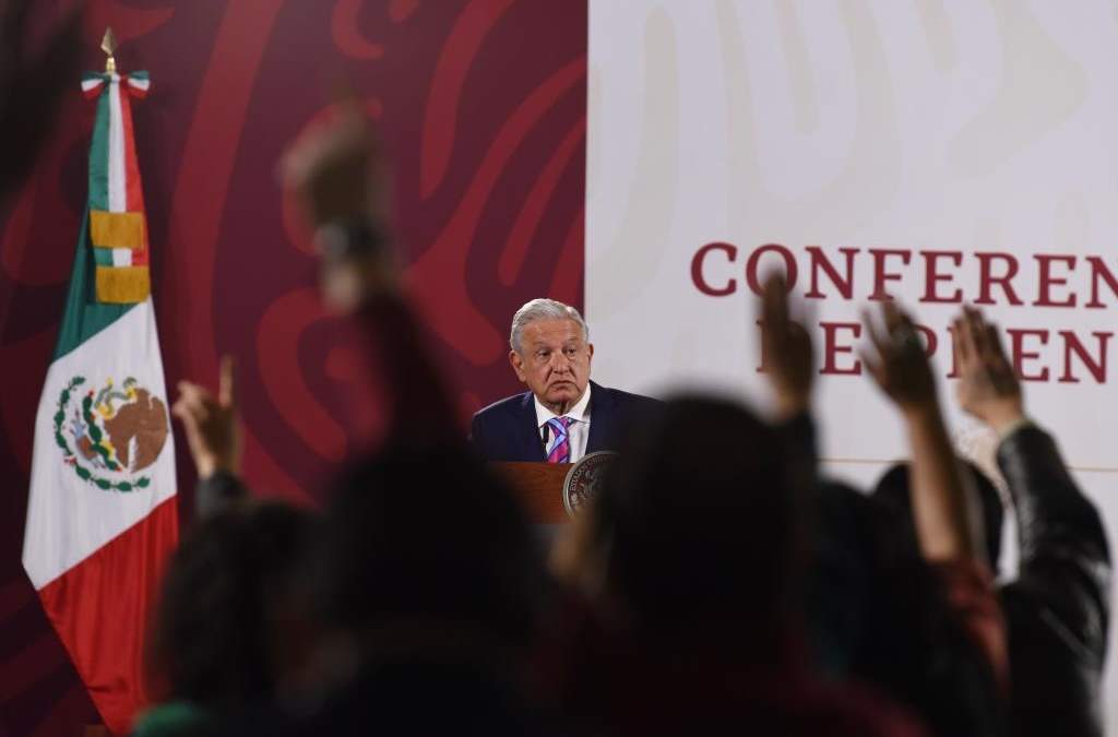 El presidente López Obrador