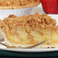 Torta crumble con manzana caramelizada y canela: deliciosa y perfecta para este domingo en la tarde