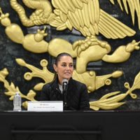 Desde la frontera, Sheinbaum envía mensaje a Trump: “solo con el T-MEC podremos enfrentar a China”