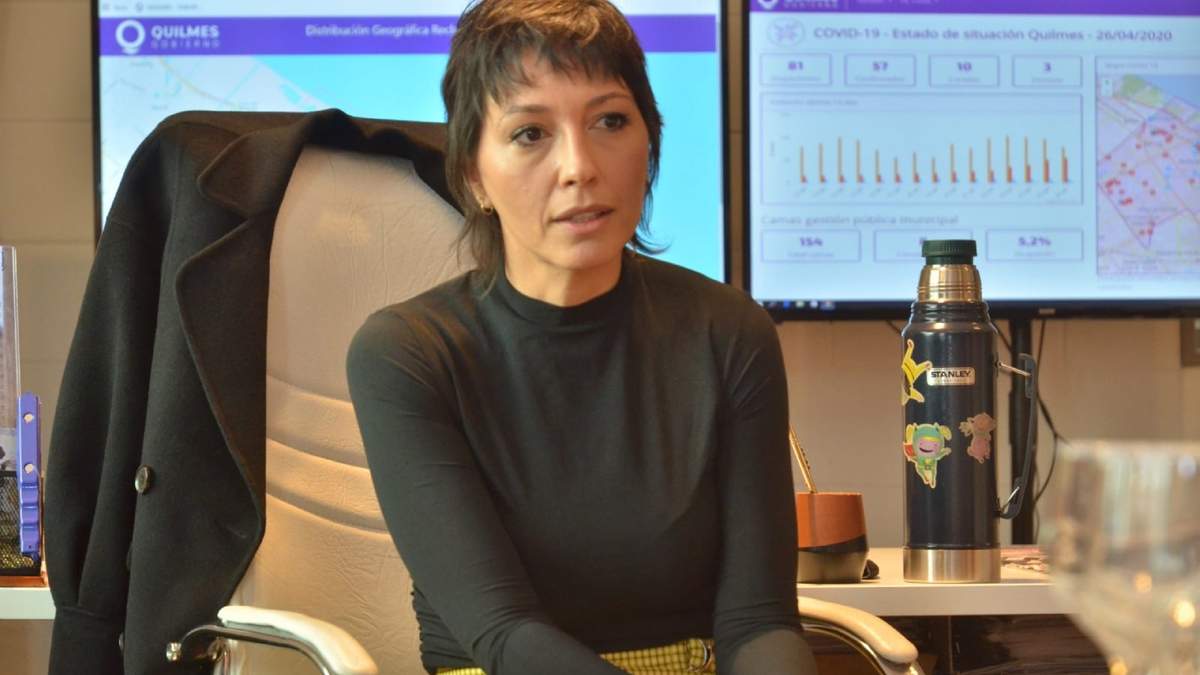 Mayra Mendoza, intendenta de Quilmes. Fuente. (Instagram).