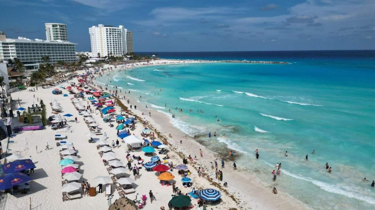 Playas de México atraen turismo nacional y extranjero