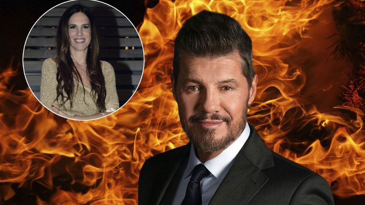 Marcelo Tinelli y Paula Robles. Fuente: (Minuto Neuquén)