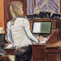 Donald Trump testifica por menos de tres minutos y es reprendido por el juez en juicio de difamación