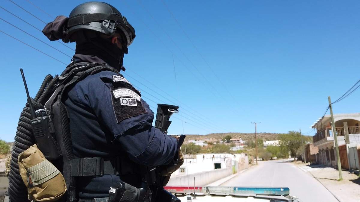Un policía de Zacatecas