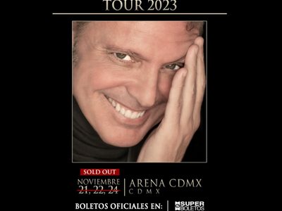 Se agotan los boletos para conciertos de Luis Miguel en CDMX, Oaxaca, Puebla y Veracruz