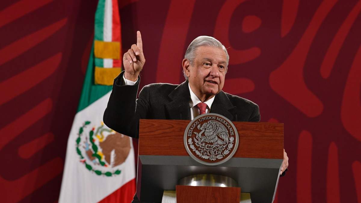 El presidente López Obrador
