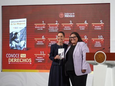 Estos son los 15 puntos de la Cartilla de Derechos de la Mujeres