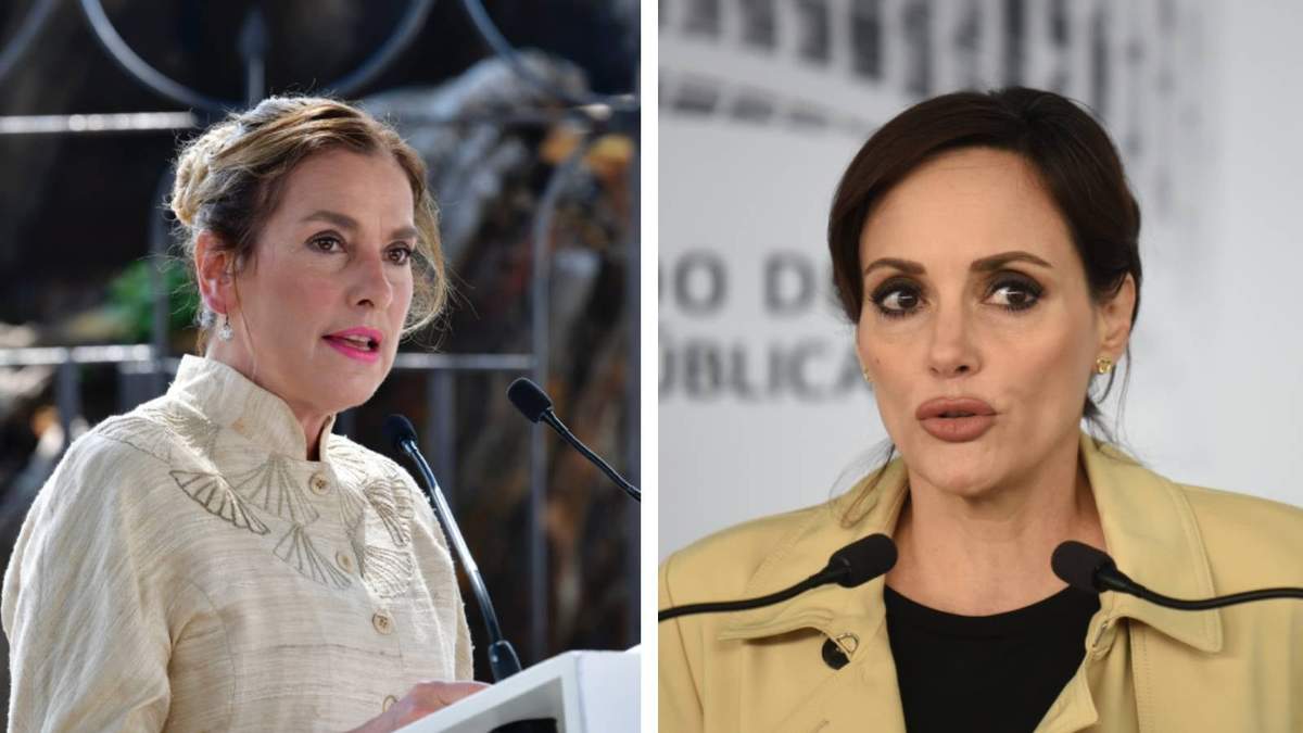 Beatriz Gutiérrez Müller y Lilly Téllez