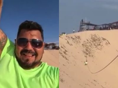 Turista grabó su propia muerte al lanzarse de una tirolesa que colapsó (Video)