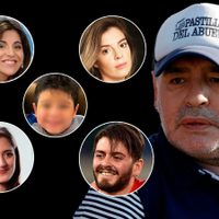 Tras años de pelea, todos los hijos de Diego Maradona se reunieron: los motivos