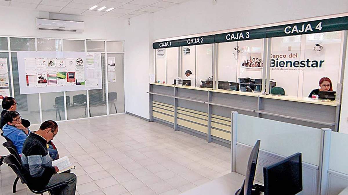 Una sucursal del Banco del Bienestar