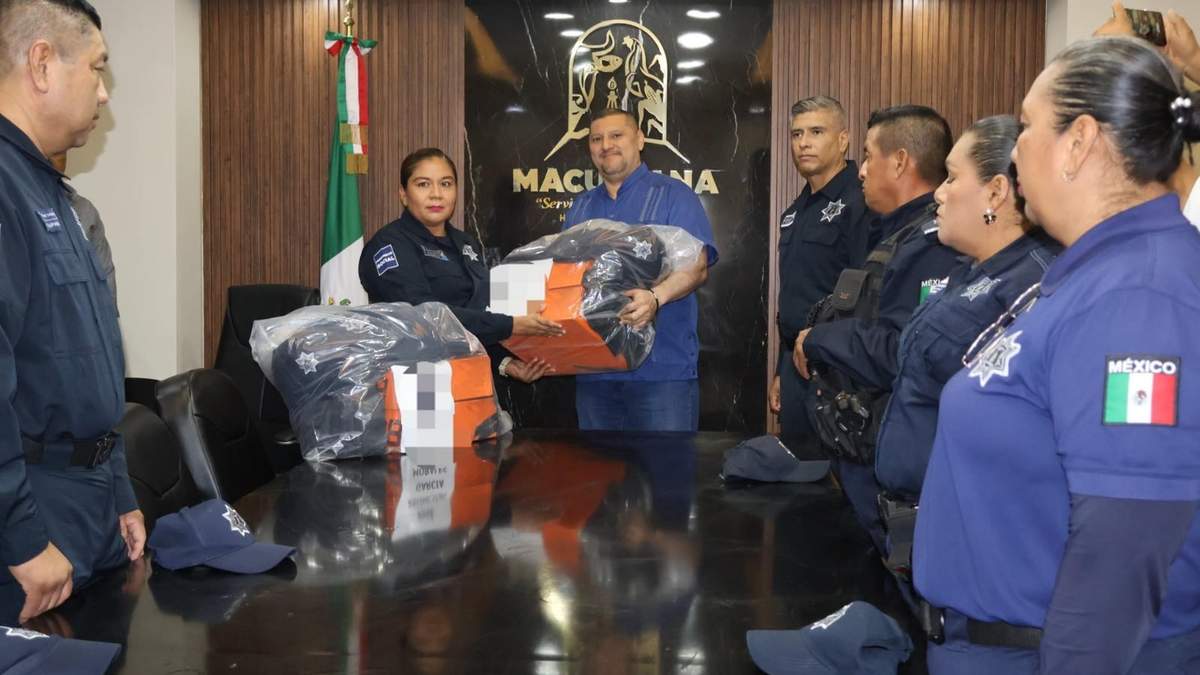 Policías de Macuspana, Tabasco, se declaran en paro; exigen salarios y transparencia presupuestal