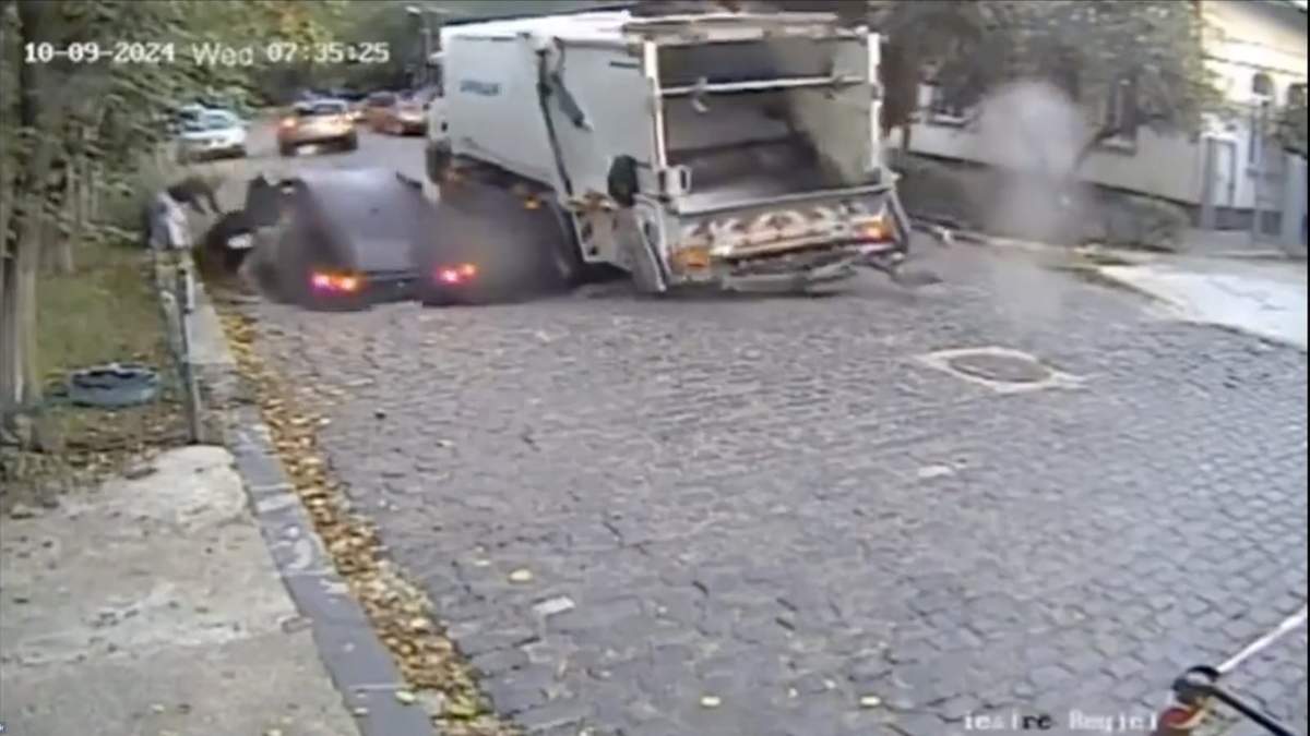 El momento en el que se abre la tierra