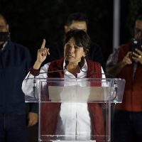 Delfina Gómez se suma a la iniciativa 'Ni un fraude más” y pide a mexiquenses no vender su voto