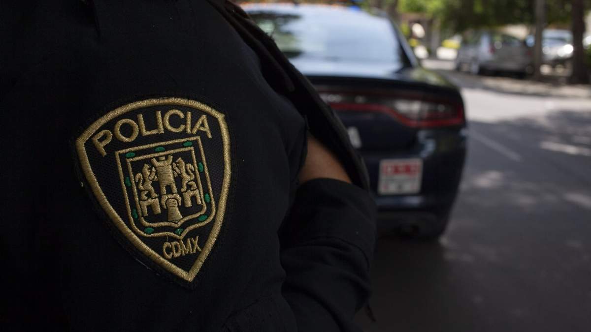 Un policía de la CDMX