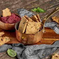 Crackers de garbanzos: una receta originalmente rica y un resultado crocante para cualquier ocasión