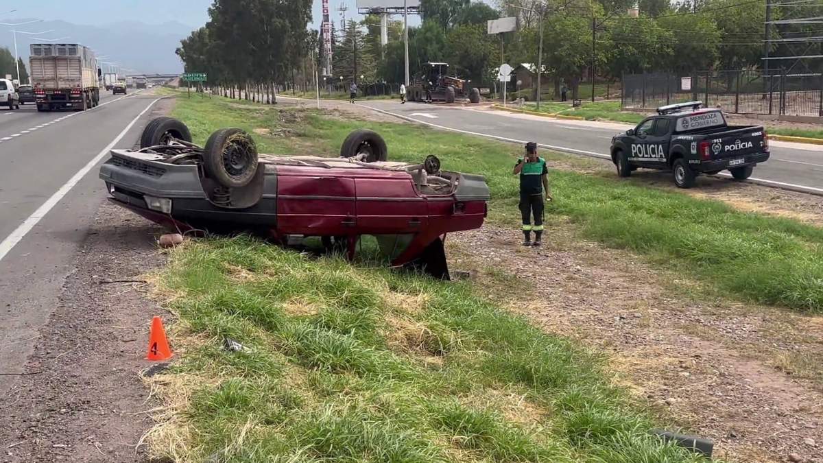 Un hombre resultó gravemente herido tras un accidente de tránsito en Acceso Este - Gentileza Matías Pascualetti