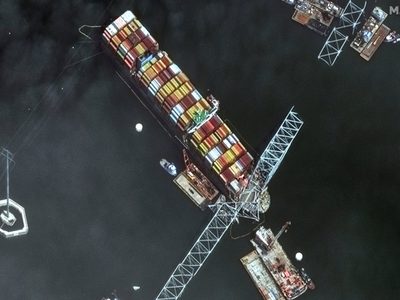 FBI abre una pesquisa penal sobre el derrumbe del puente de Baltimore