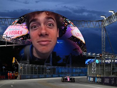 Franco Colapinto terminó 16º en la práctica libre 2 del GP de Las Vegas