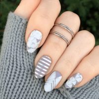 Nail art: 5 diseños elegantes en color blanco, ideales para principiantes